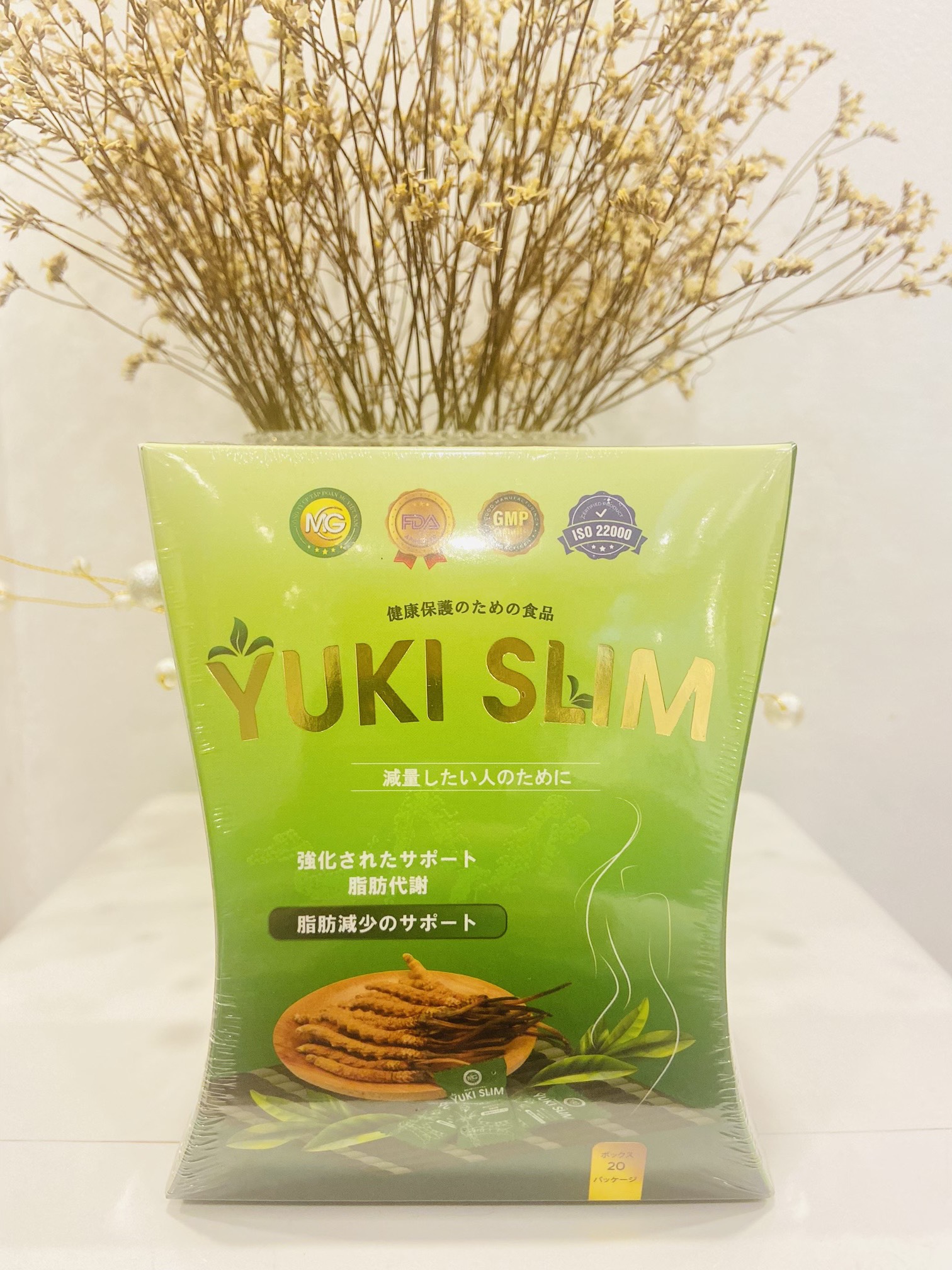 YUKI SLIM 20 viên - Kẹo ngậm giảm cân