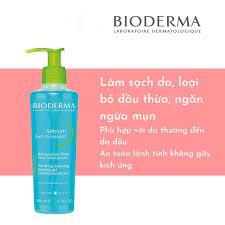 GEL SỮA RỬA MẶT BIODERMA DÀNH CHO DA DẦU & HỖN HỢP 200ML