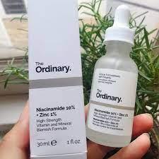 TÍNH CHẤT TRỊ MỤN VÀ GIẢM THÂM The Ordinary Niacinamide 10%   Zinc 1%