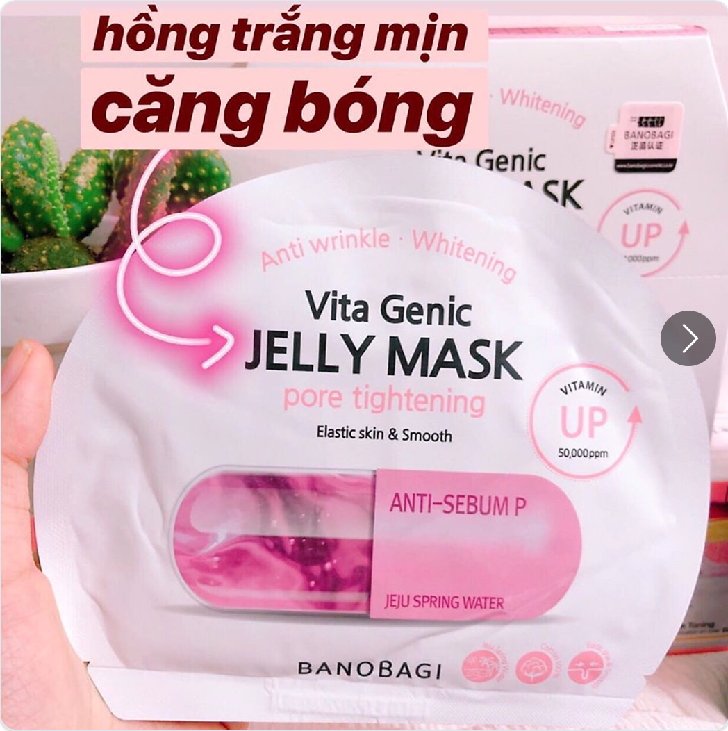 MẶT NẠ BANOBAGI MÀU HỒNG