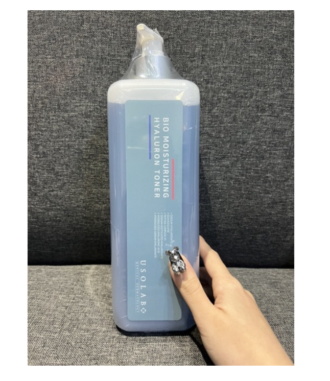 Nước hoa hồng cấp ẩm USOLAB BIO MOISTERIZING HYALURON TONER 1000ML