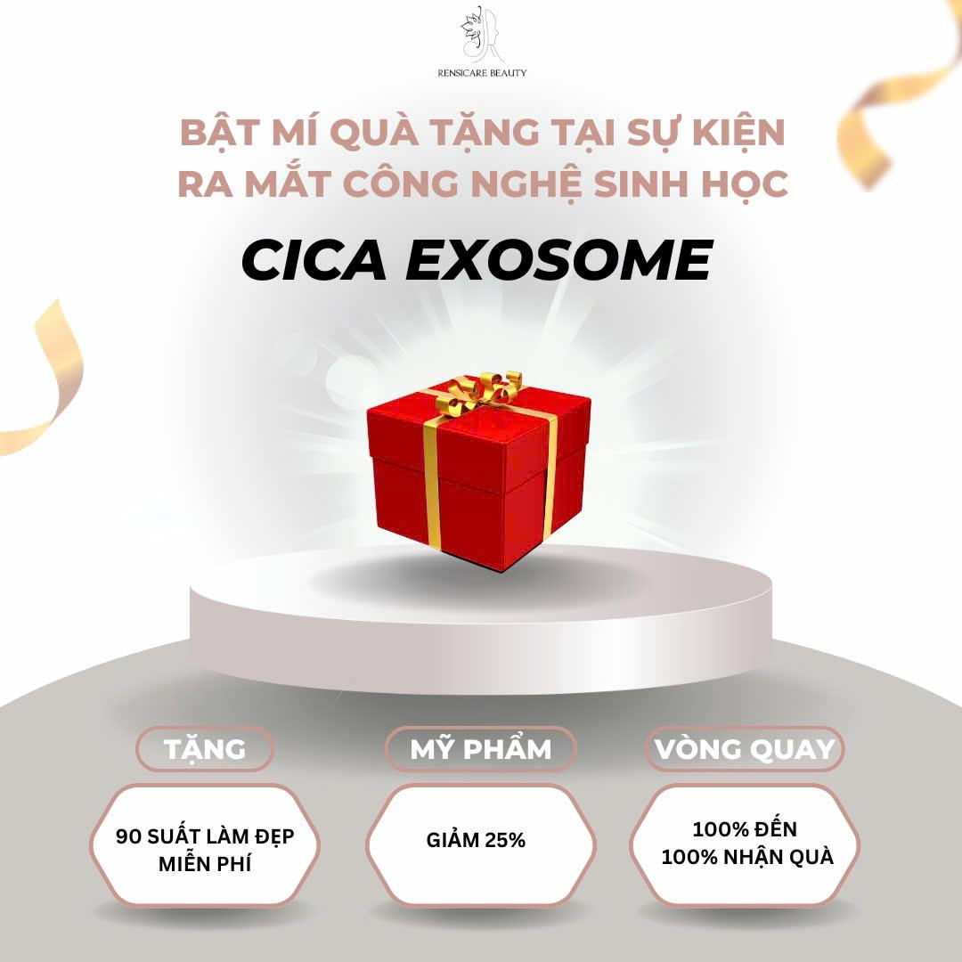 BẬT MÍ QUÀ TẶNG SIÊU KHỦNG TẠI SỰ KIỆN RA MẮT CÔNG NGHỆ SINH HỌC CICA EXOSOME NGÀY 15-16/8