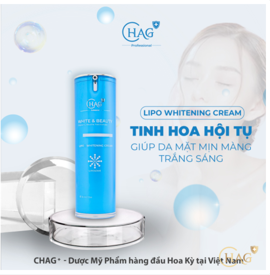 CHAG - Kem làm trắng da - 30ml